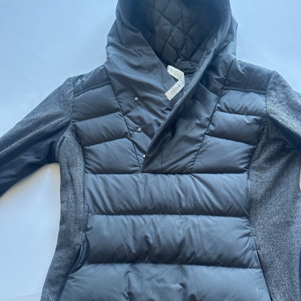 Lululemon Athletica Gray Quilted Jacket